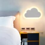 applique murale nuage en acrylique durable pour une douce lueur 772 1