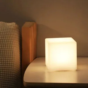 Cube Veilleuse: Luminothérapie Douce pour Bébé et Parents