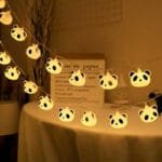 Guirlande Lumineuse Panda pour une Ambiance Douce et Décorative