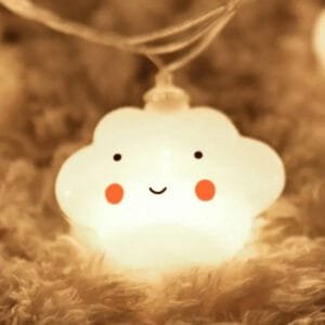 Guirlande Nuage Lumineuse pour un Sommeil Doux et Apaisant