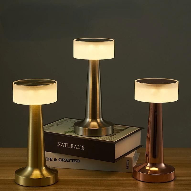 Lampe de Chevet Allumage Tactile au Design Vintage et élégant 1 Leslampes de chevet allumahe tactile allumées