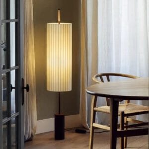 Lampe de Chevet Blanc en Bois Massif avec Led Intégrées