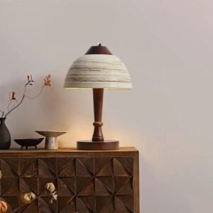 lampe de chevet bois flotte artisanal pour un eclairage doux 562 1