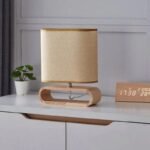 lampe de chevet bois flotte moderne pour un eclairage charmant 463 1
