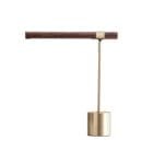 Lampe de Chevet Bois Industriel pour Bureau et Chambre