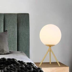 Lampe de Chevet Design Arrondi pour un éclairage élégant