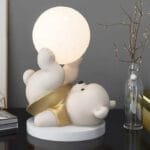 Lampe de Chevet Design Blanc Laqué pour un Intérieur Moderne