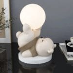 Lampe de Chevet Design Blanc Laqué pour un Intérieur Moderne