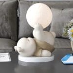 Lampe de Chevet Design Blanc Laqué pour un Intérieur Moderne