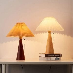 Lampe de Chevet Design Bois Moderne pour une Ambiance Cocooning