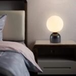 lampe de chevet design noir en marbre pour une ambiance moderne 984 1