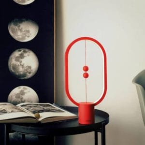 Lampe de Chevet Designer Magnétique avec Port Usb