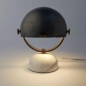 lampe de chevet metal design en marbre 102 2