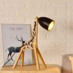 lampe de chevet moderne bois girafe pour chacun vos espaces 436 1