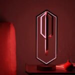 lampe de chevet noire design avec led lumineuses et elegante finition 653 1 1