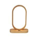 lampe de chevet originale bois avec station chargeur induction 783 2