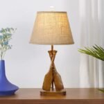 Lampe de Chevet Originale en Bois Ancien pour votre Chambre à Coucher