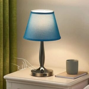 lampe de chevet tactile a led avec trois intensites pour un confort 339 1