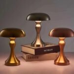Lampe de Chevet Tactile Dorée pour un éclairage élégant et Apaisant