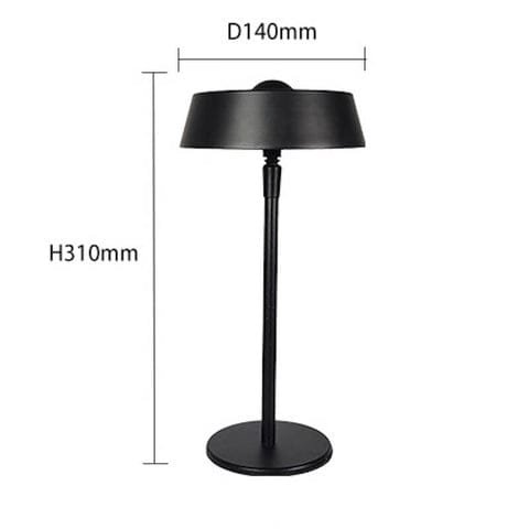 Lampe de Bureau équipée D’un Interrupteur Tactile Design 2 lampe de chevet tactile sans fil design dimension