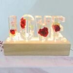 lampe resine epoxy en bois pour une decoration elegante et luxe 683 2