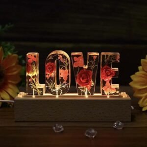 lampe resine epoxy en bois pour une decoration elegante et luxe 817 2