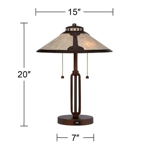 Lampe de Chevet Design Contemporain en Céramique et Tissu Taupe 1 lampes de chevet design dimension