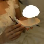 magnifique veilleuse escargot avec lumiere douce et apaisante 432 1