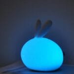 Mini Veilleuse Lapin Design pour Chambre D’enfant et Nuit Paisible