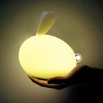 Mini Veilleuse Lapin Design pour Chambre D'enfant et Nuit Paisible