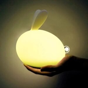 mini veilleuse lapin design pour chambre denfant et nuit paisible 748 1