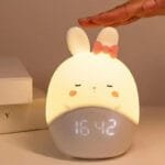 Réveil Lapin Veilleuse: Douce Nuit pour vos Enfants