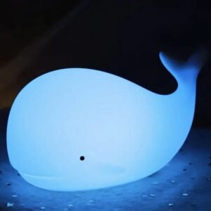 veilleuse baleine souple et mignonne pour un sommeil apaise 527 1