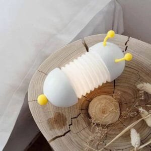 Veilleuse Chenille Led Nomade pour Enfants Design Minimaliste