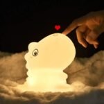 Veilleuse Dinosaure Led en Silicone Souple et Résistante pour Enfants