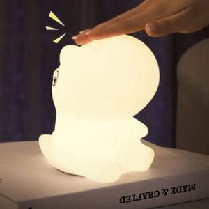 Veilleuse Dinosaure Led en Silicone Souple et Résistante pour Enfants