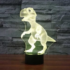 Veilleuse Dinosaure T-rex 3d pour Chambre D’enfant