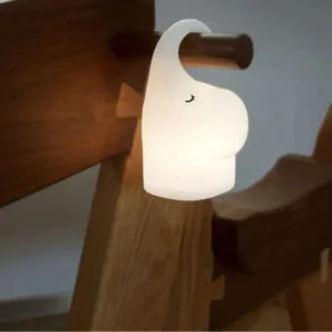 Veilleuse éléphant: Petite Veilleuse Apaisante pour Enfants