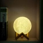 Veilleuse Lune Apaisante pour une Ambiance étoilée dans la Chambre à Coucher