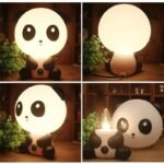 veilleuse panda originale pour la chambre denfant 854 1