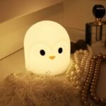 veilleuse pingouin mignonne pour rassurer les enfants au coucher 305 1