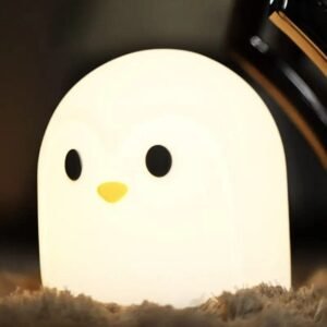 veilleuse pingouin mignonne pour rassurer les enfants au coucher 546 1