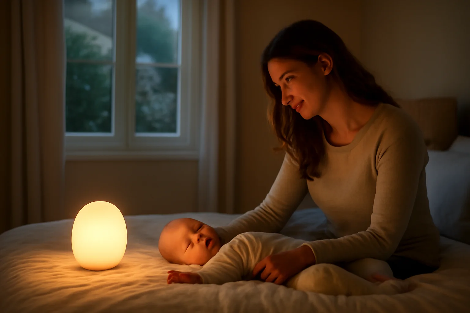 Guide complet : quelle couleur de veilleuse choisir pour bébé ?